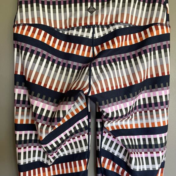 prAna Kimble Printed 7/8 Leggings Tivoli Size XS High Waist Multicolor Outdoor - Picture 13 of 16